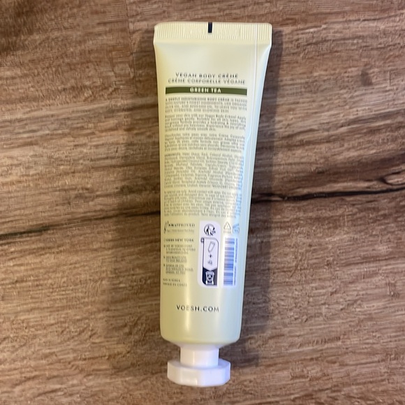 NWT VOESH Green Tea 3 Oz. Vegan Body Creme Lotion - Picture 11 of 13